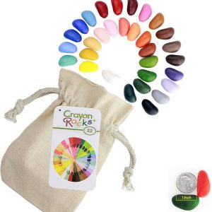 BOLSA ALGODÓN CON 32 CRAYON ROCKS