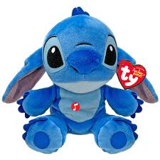 PELUCHE TY 15 CM CON SONIDO STITCH