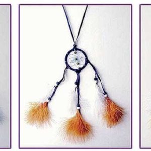 COLLAR INDIO PLUMAS  ref 3077n