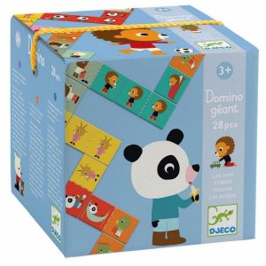 DJO8118 DOMINO GIGANTE LOS ANIMALES +3 DJECO