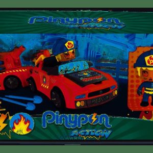 PINYPON ACTION VEHICULO BOMBERO  FAMOSA
