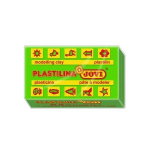 PLASTILINA 50G VERDE CLARO JOVI AR 70/10