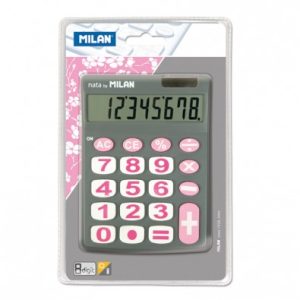 BLISTER CALCULADORA GRIS 8 DIGITOS