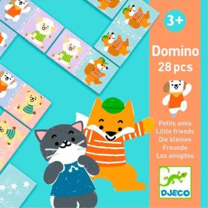 EDUCATIVOS DOMINO LOS AMIGUITOS DJECO 38185