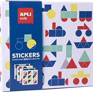 sticker box geometricos