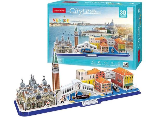 PUZZLE 3D CITY LINE VENECIA