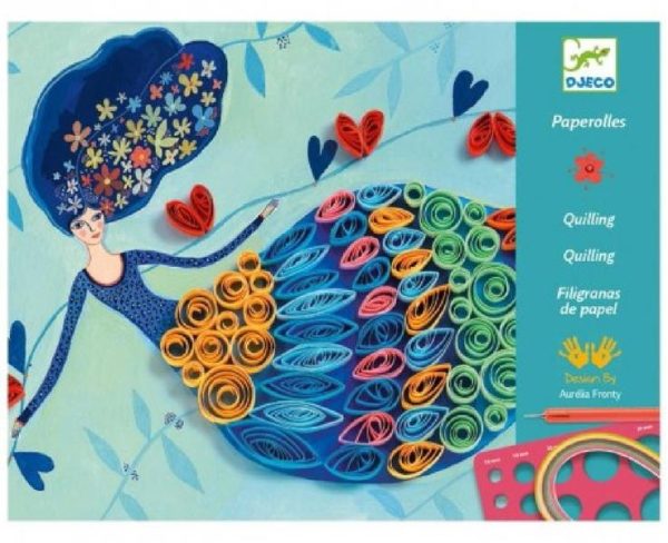 8622 FILIGRANAS DE PAPEL EN FALDAS DJECO - Imagen 2