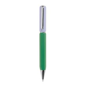 BOLIGRAFO METÁLICO MALVA VERDE BRIGHT