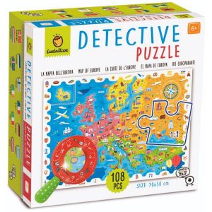 DETECTIVE PUZZLE MAPA DE EUROPA