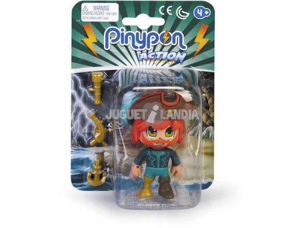 PINYPON ACTION PIRATA PELIROJO