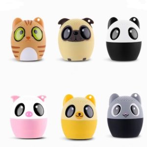 MINI ALTAVOZ BLUETOOTH INALÁMBRICO ANIMALES SURTIDOS