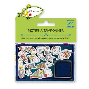 DJ09793 MINI SELLOS PECES DJECO