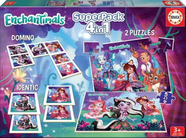 SUPERPACK 4 EN 1  ENCHANTIMALS - Imagen 2