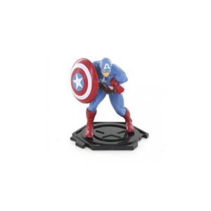 FIGURA CAPITÁN AMÉRICA CON PEANA