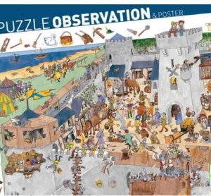 7503 PUZZLE OBSERVACION CASTILLO 100 PZ