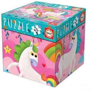 PUZZLES 48 PIEZAS UNICORNIO EDUCA