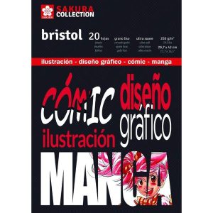 BLOC DIBUJO BRISTOL COMIC DISEÑO GRAFICO