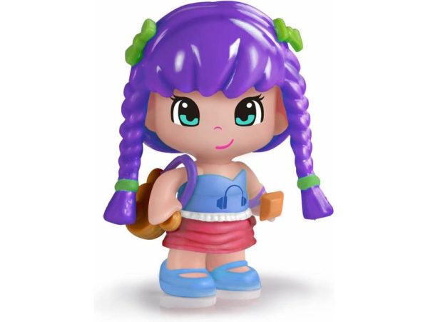 7013369 NIÑA PELO MORADO PINYPON