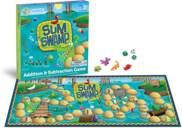JUEGO JUEGO SUMAS Y RESTAS SUM SWAMP - Imagen 2