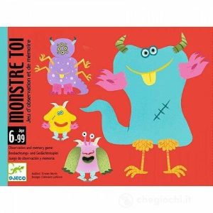 CARTAS MONSTRE TOI DJECO 35091