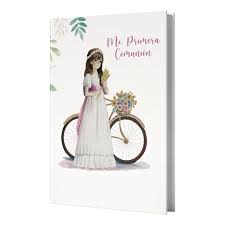 LIBRO COMUNION BICI NIÑA