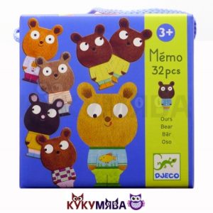DJDO8112 MEMO 32 PCS OSO DJECO
