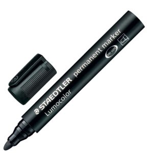 MARCADOR NEGRO PUNTA REDONDA STAEDTLER