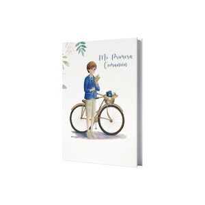 LIBRO COMUNION NIÑO BICI