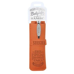 016 SUEGRA BOLIGRAFO BAMBÚ Y FUNDA