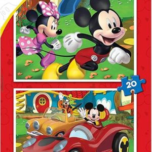 MICKEY MOUSE FUN HOUSE 2X48 PIEZAS