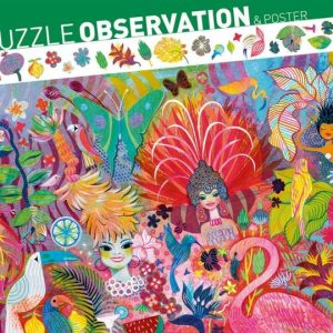 PUZLE OBSERVACION CARNAVAL RIO 200 PCS 7452 DJECO