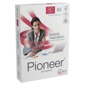 PAQ. 500H PAPEL A3 80GR PIONEER