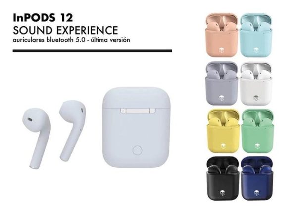 SET AURICULARES INPODS 12