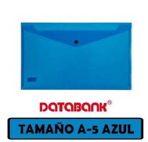 SOBRE PROPILENO AZUL CON BROCHE A5 STAEDTLER