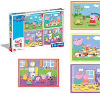 PUZZLE 4 EN 1 PEPPA PIG