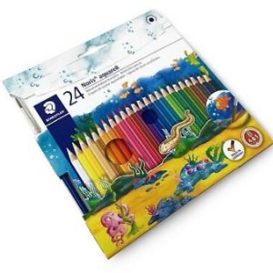 24 PINTURAS MADERA ACUARELABLES STAEDTLER