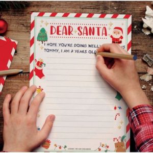 KIT PARA ESCRIBI LA CARTA A PAPA NOEL