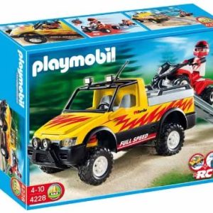 4228 PLAYMOBIL CAMION TRANSPORTA MOTOS