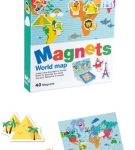 MAGNETICO MAPA DEL MUNDO APLI KIDS