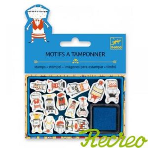 DJ09792 MINI SELLOS PETITS MONSTERS DJECO