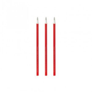 3 RECARGAS BOLI GEL BORRABLE ROJO