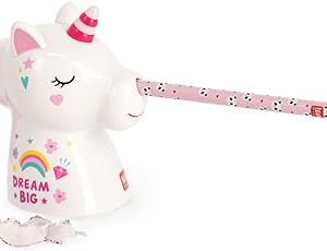 UNICORN SACAPUNTAS DE MANIVELA DREAM BIG LEGAMI