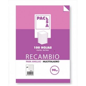 RECAMBIO A4 100H 4T 90G