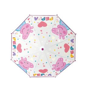 PARAGUAS MANUAL 46 CM PEPPA PIG ROSA OSCURO