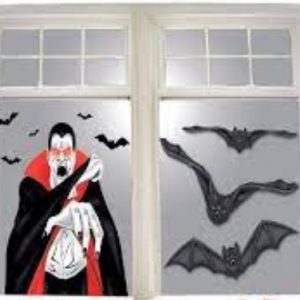 DECORACION VENTANA VAMPIRO CON LUZ GUIRCA REF 19781