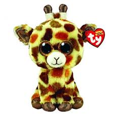 PELUCHE TY 15 CM  JIRAFA STILTS