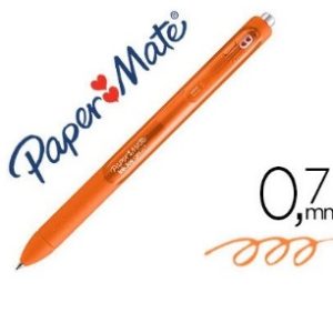 BOLIGRAFO PAPER MATE INKJOY GEL NARANJA