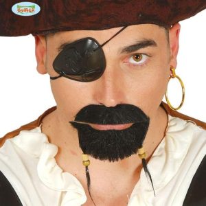 SET BIGOTE Y PERILLA PIRATA