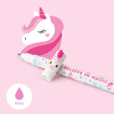 BOLIGRAFO DE GEL BORRABLE UNICORNIO