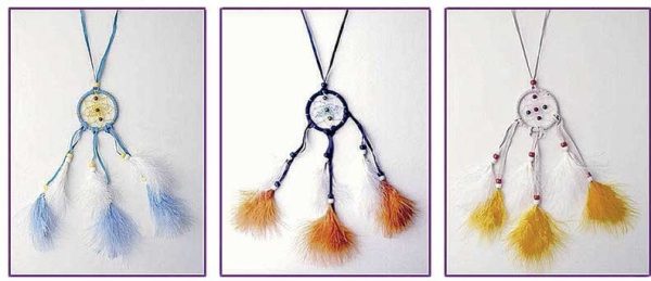 COLLAR INDIO PLUMAS  ref 3077n